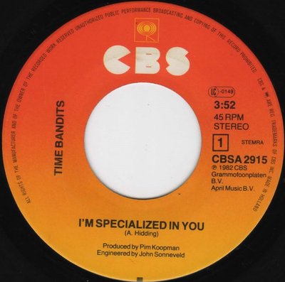 I'm Specialized In You