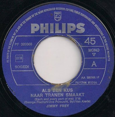 Als Een Kus Naar Tranen Smaakt (Each And Every Part Of Me)