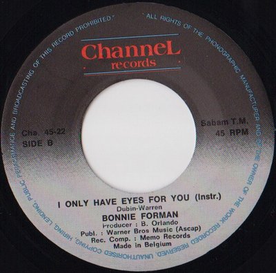 I Only Have Eyes For You