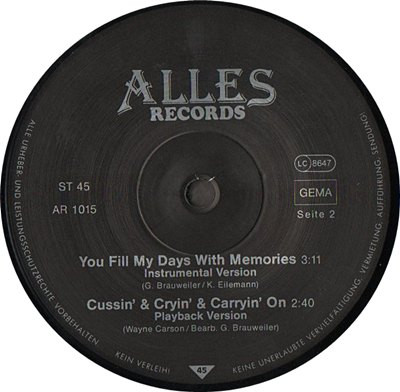 Cussin' & Cryin' & Carryin' On