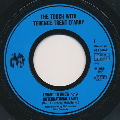 I Want To Know (International Lady)