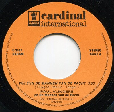 Wij Zijn De Mannen Van De Pacht