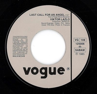 Last Call For An Angel / Mata-Hari