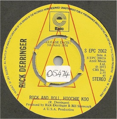 Rock And Roll, Hoochie Koo