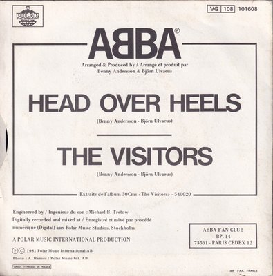 Head Over Heels / The Visitors