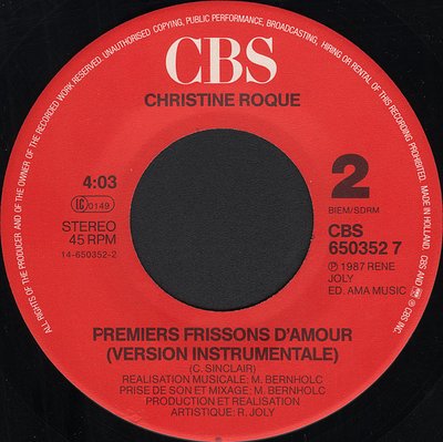 Premiers Frissons D'Amour