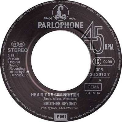 He Ain't No Competition