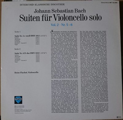 Suiten Für Violoncello Solo - Vol. 2 - Nr. 5 - 6